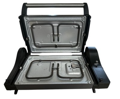 DELONGHI Kontaktgrill Tischgrill CG4001.BK 3 Kochpositionen 1600 W Ohne Platten