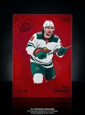 2022 SKYBOX METAL UNIVERSE #4 MATS ZUCCARELLO PRECIOUS METAL GEMS RED /100
