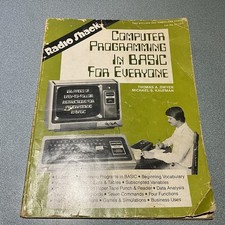 COMPUTER PROGRAMMING IN BASIC FOR EVERYONE BY THOMAS DWYER RADIO SHACK REG COND.