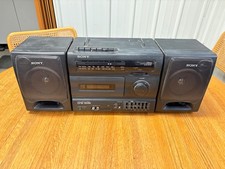 Vintage Sony CFS-1035 Portable Stereo Boombox Radio Cassette Player