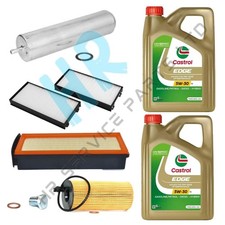 KIT SERVICIO COMPLETO ACEITE CASTROL LL 8L Y TODOS LOS FILTROS PARA BMW X5 3.0 MSPORT F15 12-18