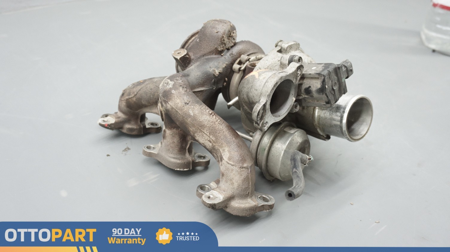 2014-2017 Maserati Ghibli M157 Front Left Driver SideTurbocharger Turbo OEM