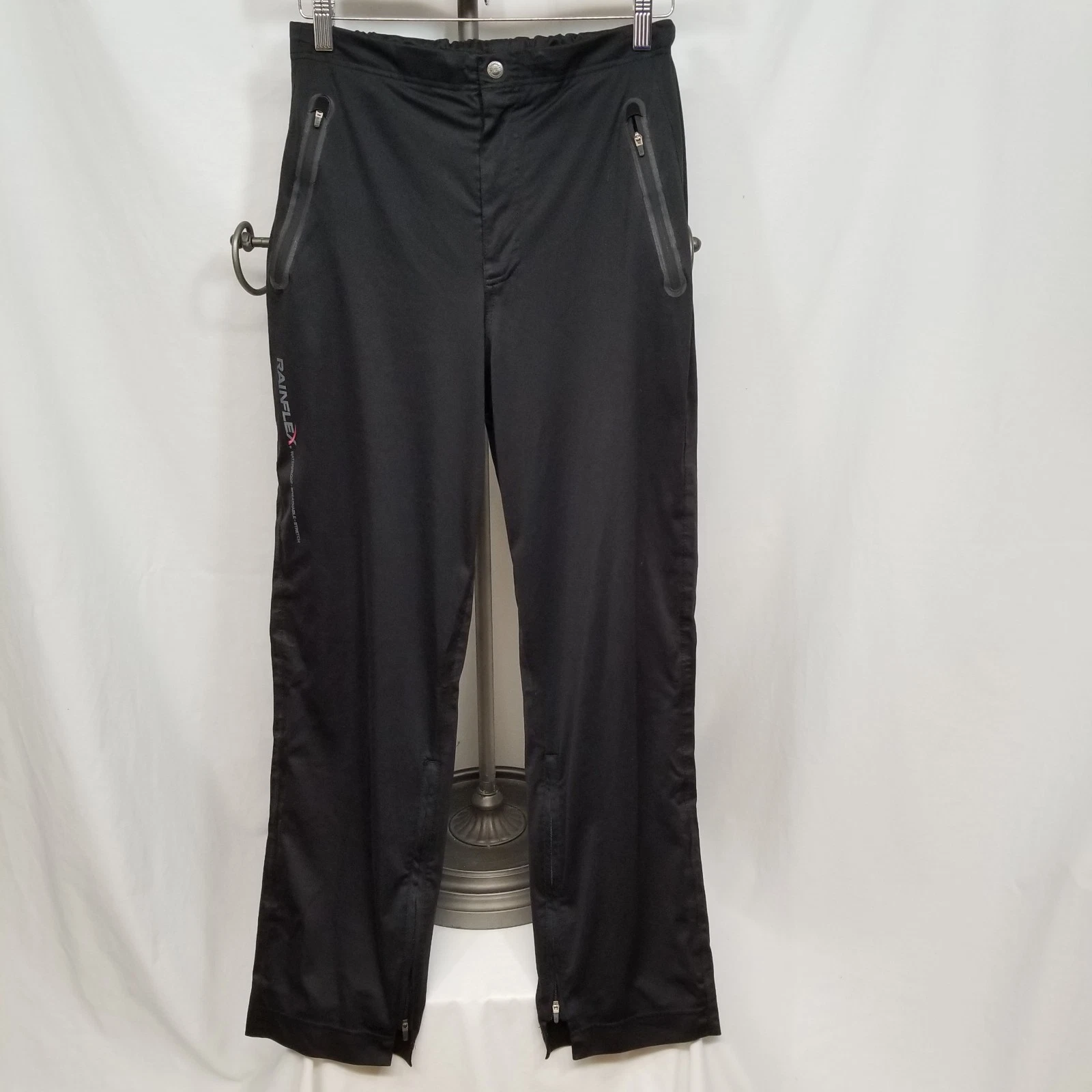 Sun Mountain Rainflex Women's Small Straight Leg Activewear Outdoor Rain Pants