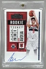Deni Avdija 2020 Panini Contenders #137 Rookie RC Auto
