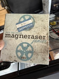 Magneraser Junior Bulk Tape Eraser with Original Box Vintage
