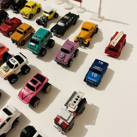 Micro Machines 38 Vehicle Lot Monster Trucks Transformers 4x4 Police Fire Galoob