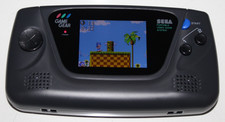 Sega Game Gear New IPS LCD USB-C Rechargeable Batterys Black Recapped Stereo