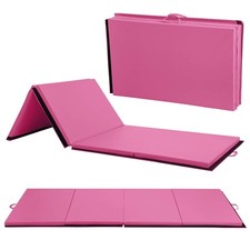 Gymnastics Tumbling Mats Portable Gymnastics Mat 4 Folding Tumbling Mat 4'x10...