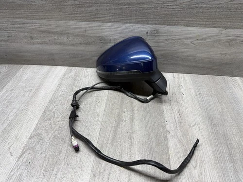 2017-2019 AUDI A4 S4 Passenger RH Door Mirror Blind Spot Camera Missing Plug (8)
