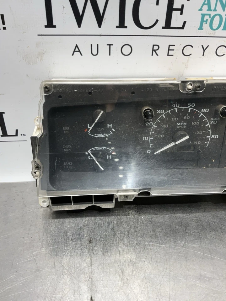Medidores de velocímetro 1992-1997 Ford F150 F250 Bronco painel de instrumentos LEIA! - Imagem 2 de 4