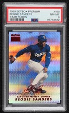 1999 Skybox Premium Star Rubies 3/50 Reggie Sanders #159 PSA 8 0oc8