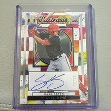 Seaver King 2025 Panini Impeccable Illustrious Ink 28/35 Auto