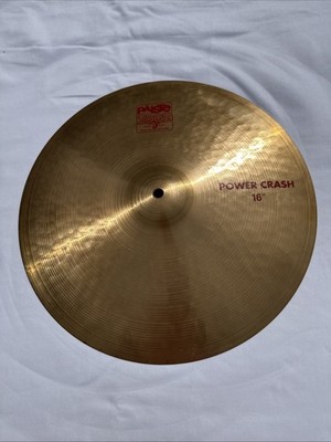 16'' Paiste 2002 Power Crash Becken. Kostenloser UK-VERSAND.