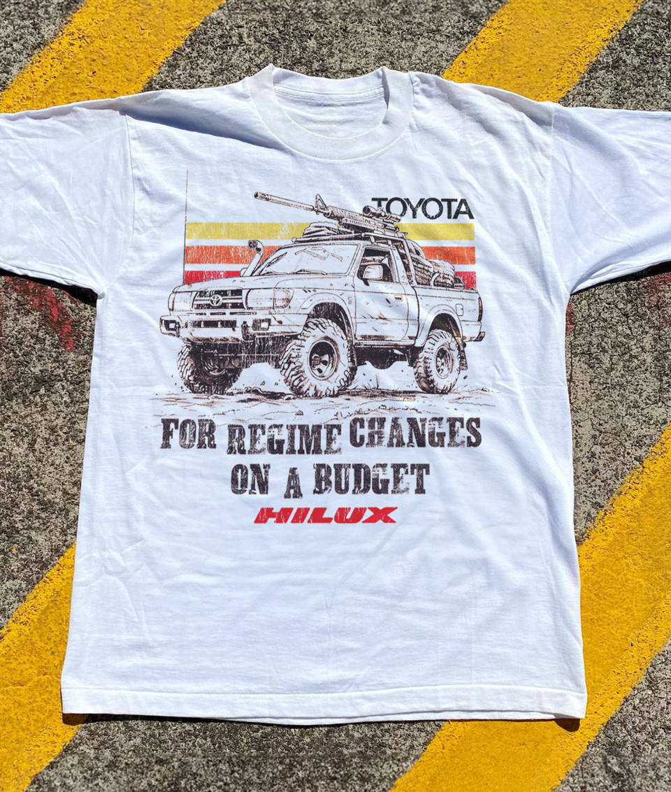 Toyota Militia T-Shirt Off Road Truck Graphic Tee Unisex S-5
