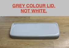 Toilet Cistern Lid = WHISPER GREY COLOUR - SPRING BATHROOMS BS-1125, 500x175mm