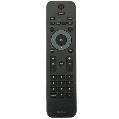 Replace Remote for Philips TV 19PFL3505D 22PFL3505D 19PFL3505D/F7 22PFL3505D/F7