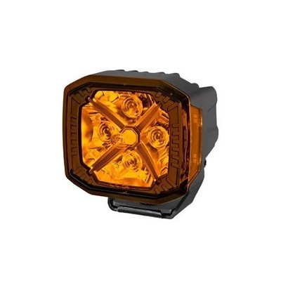 Hella 358233921 4'' 2x30W Cube Spot Beam Amber LED Lights