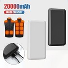 20000mah Portable Power Bank Fast Charger External Battery Pack Dual Outputs