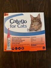CATEGO FOR CATS FLEA TICK SPOT TREATMENT OVER 1.5LBS 3 DOSE PACK