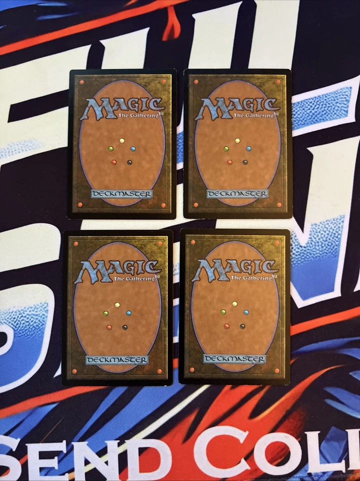 Tolarian Academy Japanese Urza's Saga MTG Magic 4 X Playset Play Set - Image 2 of 2