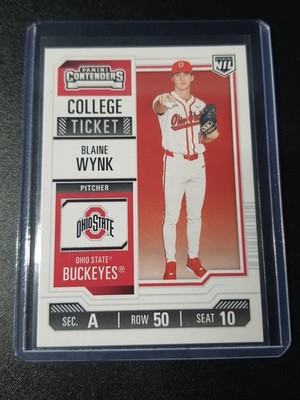 Blaine Wynk - The Ohio State University 2025 - Panini NIL - College Ticket