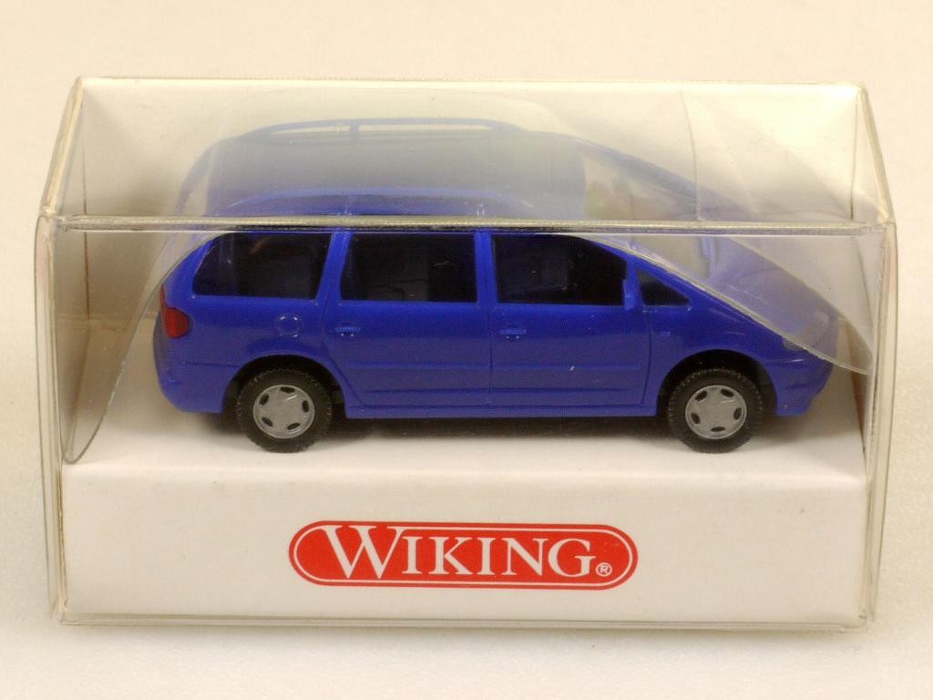 Wiking 2990120 Volkswagen VW Sharan Blue Car 1/87 Mint! OVP 1704-15-63