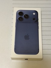 Apple iPhone 17 PRO Deep Blue EMPTY BOX ONLY ...