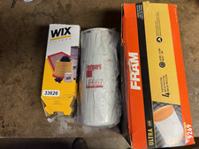 Lot Of 3 Oil Filters Fleetguard Lf667 Wix 33626 Fram 9269 New