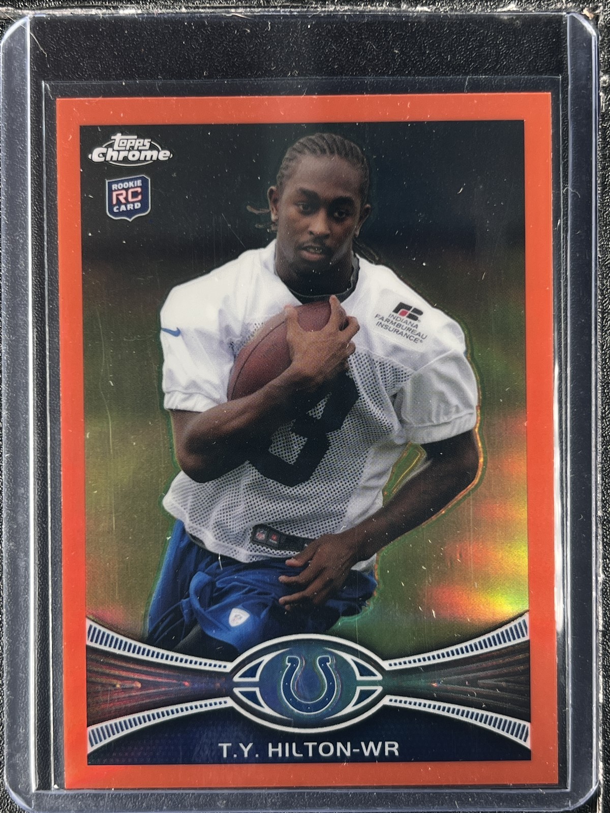 Hilton, T.Y. - 2012 Topps Chrome - Orange Refractor