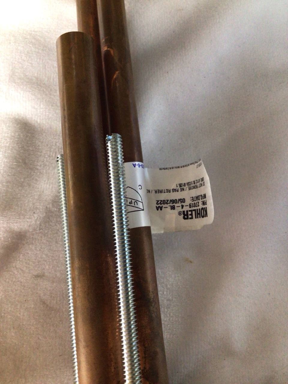 Kohler Occasion Lever Handle for Tub, Model K-27019-4-BL, Matte Black – Genuine