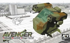 AFV Club AF35363 1/35 AVENGER-Pedestal Mounted Stinger turret Assembly Model Kit