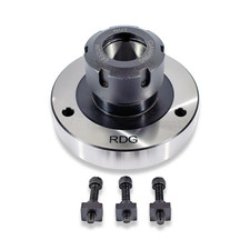 ER32 COLLET CHUCK ROUND BASE 3 MOUNTING HOLES 100MM BASE FOR ER32 COLLETS