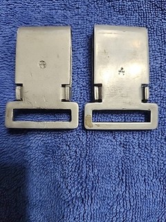 Lot 2 Original German Teno Dagger Hewer 2 Ps.clips for hanger hewer