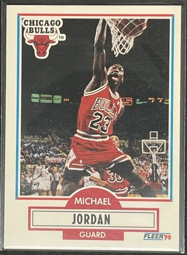 1990-91 Fleer - Michael Jordan #26 🏀🇺🇸✨