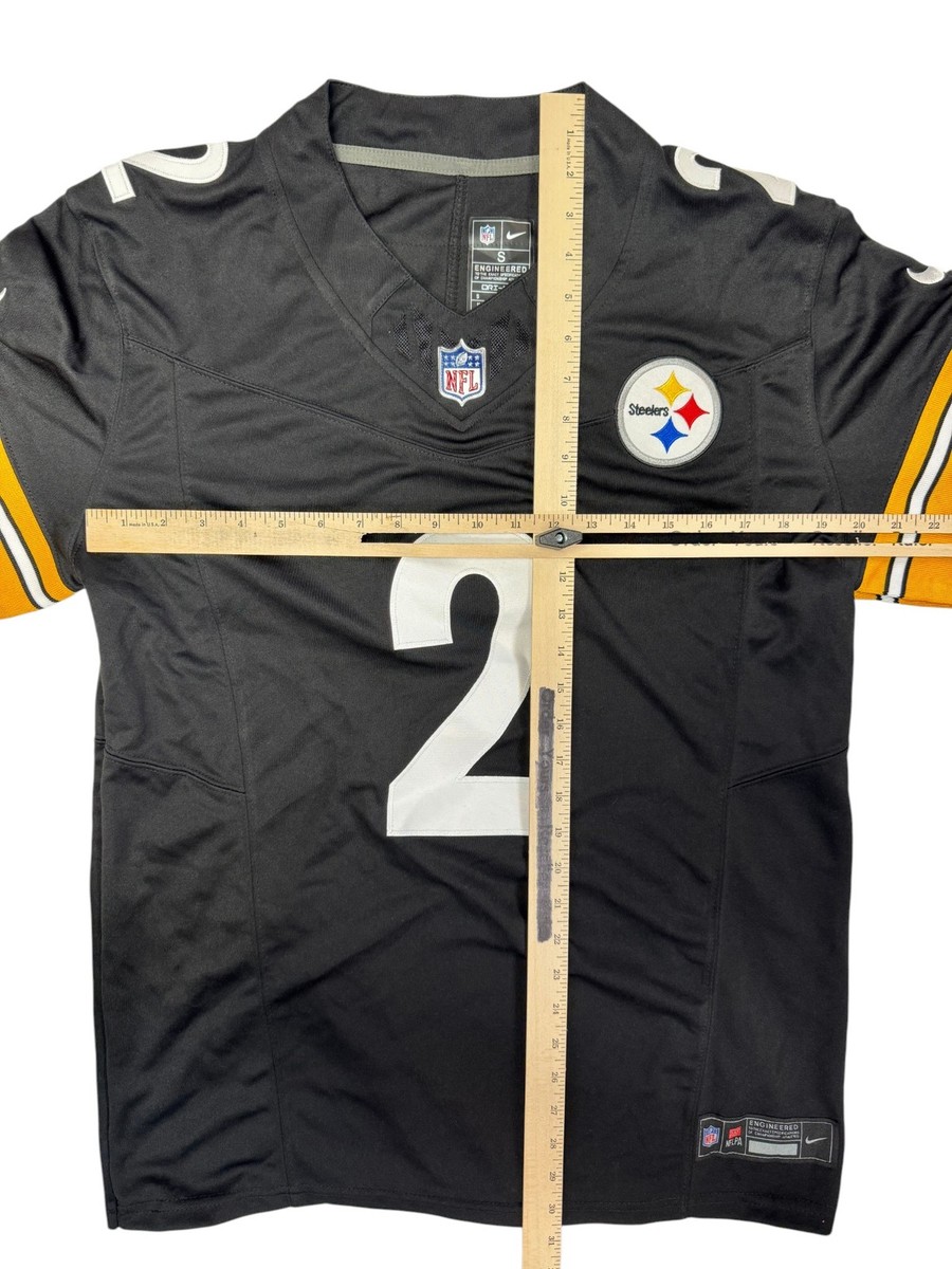 Nike Justin Fields #2 Pittsburgh Steelers NFL Dri-FIT Jersey Mens