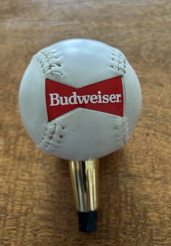 Budweiser Figural Softball Baseball “Dugout” Tap Handle