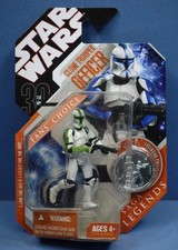 Star Wars 30th Anniversary - SAGA Legends GREEN Clone Trooper Officer   Collecto