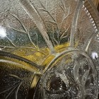 MCM Deviled Egg Relish Vegetable Platter INDIANA GLASS Pebble Leaf Tree of Life — photo 5