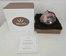 Wallace Sleigh Bell 2008 38th Edition Silver Plated Original Box