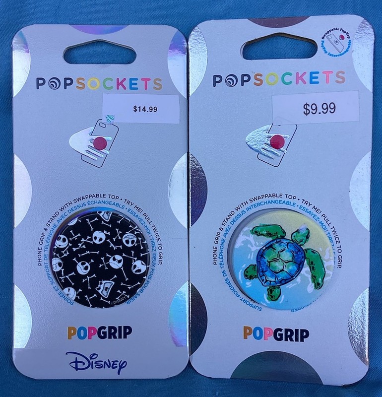 PopSockets Nightmare Before Christmas Jack & Sea Turtle Brand New On Cards