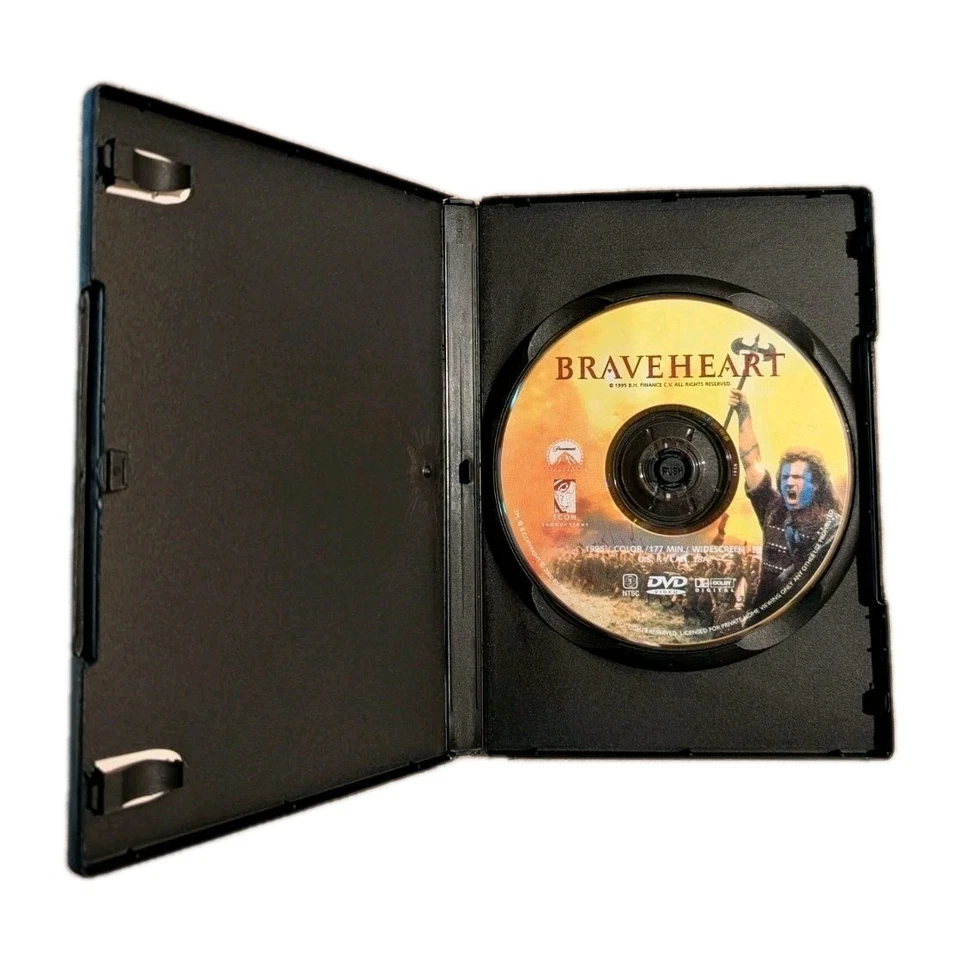 Braveheart (DVD, 2000, Widescreen) - Image 2 of 3