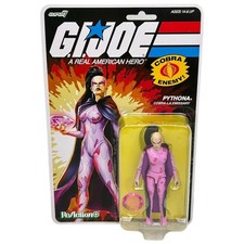 GI Joe ReAction Pythona Cobra-La Emissary 3.75  Action Figure 2025 Super7 Sealed