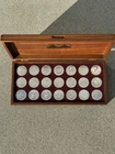 1967 The Danbury Mint Sterling Silver Men in Space Series 21 Coins [14.7 Ounces]