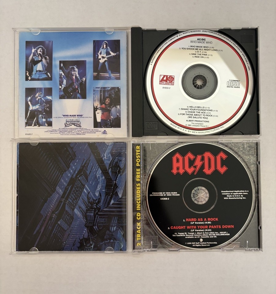 AC/DC - 4 CD Lot | eBay