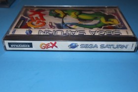 GEX FOR SEGA SATURN COMPLETE & TESTED! *INCLUDES REGISTRATION CARD*