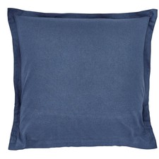 Bedeck of Belfast Unisex Pillow Case Square Pair Indigo Pillowcase