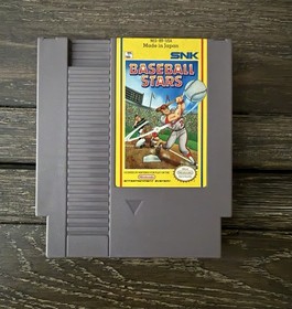 SNK Baseball Stars Nintendo NES