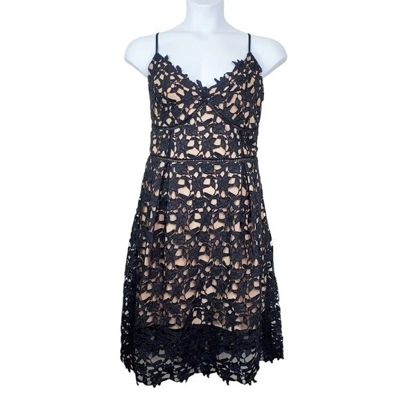 City Chic Sleeveless Black So Fancy Lace Midi Dress Size 18 eBay
