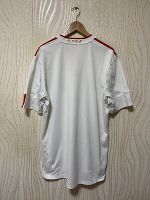 SPAIN 2010 2011 AWAY FOOTBAL SHIRT SOCCER JERSEY ADIDAS V32523 sz