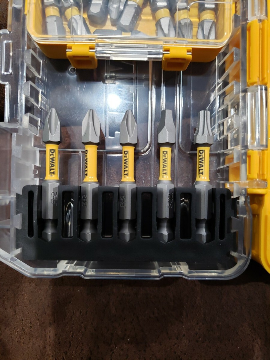 DEWALT Screwdriver Bit Set Impact Ready 35-Piece, Tough case | eBay